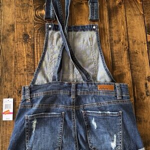 Women’s Blue Denim Overalls
